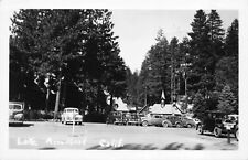 Real Photo Postcard Portion Of the Village in Lake Arrowhead, California~120238 picture