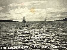 F1 Found Photograph The Golden Gate San Francisco BEFORE THE BRIDGE Early View  picture