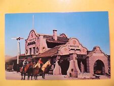 Rhyolite Nevada vintage postcard Railroad Depot Ghost Town picture