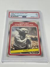 1980 O-Pee-Chee Star Wars: The Empire Strikes Back Yoda #9 PSA 5 picture