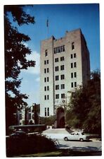 Bloomington Indiana University Union Building 1930-40s cars vintage postcard picture