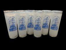 Vintage Collector's Glass of South Carolina Tricenntenial 1670-1970.  Set of 6 picture