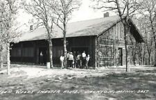 c1950s RPPC Kilen Woods People Shelter House Jackson MN Real Photo P347 picture