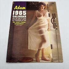 Adam Magazine 1965 Calendar- Fold Out Sexy Photos Of Women Of The 60’s picture