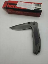 Kershaw Fringe Framelock A/O Black TiCN Carbon Fiber Handle Folding Knife 8310 picture