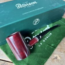 Peterson Killarney Red Poker Rhodesian (701) Fishtail Tobacco Pipe - New picture