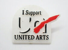 I Support United Arts Vintage Lapel Pin picture