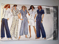 90s Butterick 3375 Pattern Fast & Easy Classic Top Shorts Pants Size 12-16 UNCUT picture