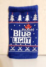 Labatt Blue Light Ugly Knit Sweater Can Koozie Canadian Pilsner Beer  picture