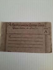 Antique Photochrom Letter Card Liverpool England 6 Pictures - WW2 picture