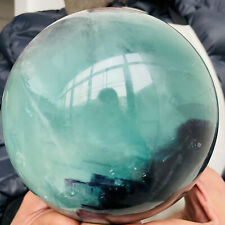 Natural Fluorite ball Colorful Quartz Crystal Gemstone Healing 4900g picture