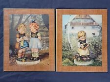 2 MJ Hummel Wall Plaques 8.5x10.5 picture