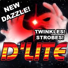 D'LITE DAZZLE RED Magic Trick light up thumbs DLITE Strobes Twinkles Party Bar picture