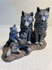 Papel Spirit of the Wild Wolf Collection Family Spirit Hand Painted # L 636611 picture