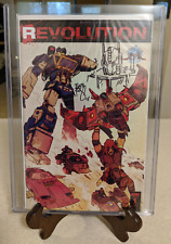 IDW Transformers Revolution #1 2016 GSCC Variant SIGNED & SKETCHED BY BEN BISHOP picture