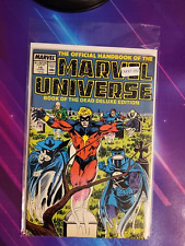 OFFICIAL HANDBOOK OF THE MARVEL UNIVERSE #16 VOL. 2 HIGHER GRADE MARVEL CM37-192 picture