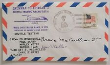 Captain Bruce McCandless II ASTRONAUT autographed Postal Cover COA LETTER picture