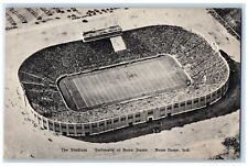 c1940's Notre Dame IN, The Stadium University Of Notre Dame Vintage Postcard picture