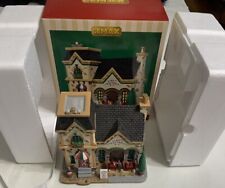 2014 LEMAX GINO'S TRATTORIA RESTAURANT PORCELAIN LIGHTED HOUSE BUILDING #45738 picture