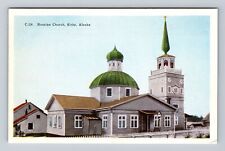 Sitka AK-Alaska, St Michael's Cathedral, Antique, Souvenir, Vintage Postcard picture