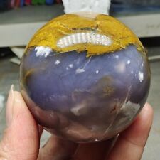 420g WOW Natural Rare Pietrsite Crystal ball Quartz Sphere Healing picture