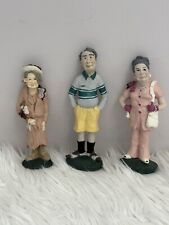 Lot of 3 Crunkleton HANFORD'S FIGURES Old Man & 2 Old Ladies Made of Poly Resin picture