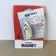 Vintage 90's ACME Miniature Decorative Fridge Memo Magnet Iron NOS #99170 picture