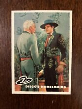 1958 Topps Zorro #9 Diego's Homecoming Walt Disney  Pack Fresh NM-MT   picture