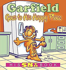 Garfield Goes to His Happy Place : His 58th Book Paperback Jim Da picture