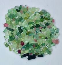 100 Carat Beautiful Rough Green Tourmaline Crystals Lot From Afghanistan picture