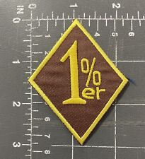 1%er Jacket Patch One Percenter 1er % 1% Motorcycle Club Biker Gang Outlaw AMA picture