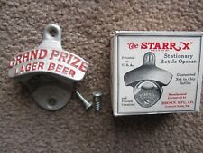 VINTAGE GRAND PRIZE lager beer Bottle Openers Starr X NOS bar man cave craft picture