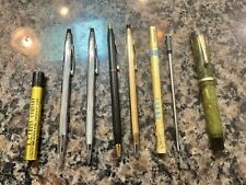 Vintage Lot of 4 Cross Ball Point Pens & Mechanical Pencils - 1 Parker Pen picture