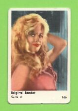1960 Dutch Gum Card Serie A #166 Brigitte Bardot picture