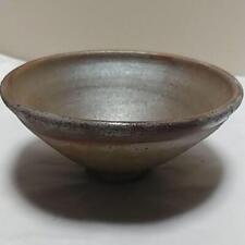 Bizen Ware First Kiln Tea Bowl Antique Japan Utensils picture