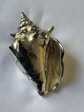 Christofle Silver Plated Shell Figurine-Paperweight picture