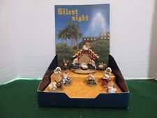 Dior Mdse. Co. 1991  Mouse Mini  Nativity 13 Piece Set  Mint In Box HTF picture