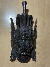 VINTAGE ASIAN WOODEN MASK picture