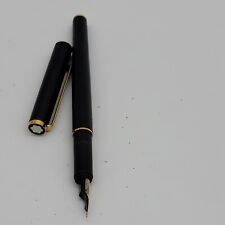Montblanc Germany Fine Nib Gold Trim Classic Easy Grip Fountain Pen picture