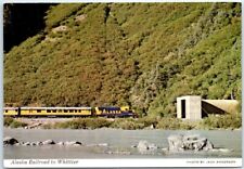Alaska Railroad to Whittier - Showing the First Tunnel Located at Portage picture