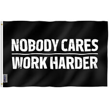 Anley Fly Breeze  Nobody Cares Work Harder Flag No One Cares Work Harder Flag picture