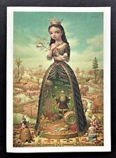 RARE Mark Ryden Blank Note Card The Creatrix Large Pop Surrealism Christmas Card picture
