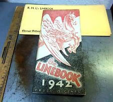 The Linebook, 1942 edited by Charles Collins, Chicago Tribune Column, fun book picture