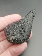 Quality Tektite Indochinite Full Drop 37,98g / 6,1cm Meteorite Impact Glass picture