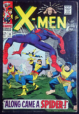 X-men #35  VERY GOOD, COMPLETE, UNRESTORED  1967 Amazing Spider-man picture
