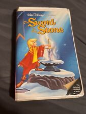 THE SWORD IN THE STONE - Rare Disney Black Diamond VHS #229 - STICKER SEALED picture