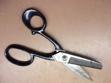 Vintage GEIGER Italy Large 8 1/2” Scissors Shears Leather Working Fabric Tailor picture