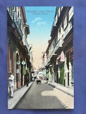 ±1915 Postcard CUBA HAVANA HABANA O'REILLY STREET - CALLE O'REILLY  Jordi #149 picture