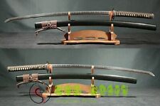 Boutique Handmade Japan Samurai Swords Katana 3A Clay Tempered Tamahagane Steel  picture