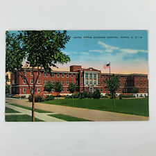 Postcard North Dakota Fargo ND United States Veterans Hospital Linen 1946 Posted picture